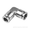 Stainless Steel Quick Connect Pneumatic Fittings Stainless steel push to connect fittings elbow union Manufactory